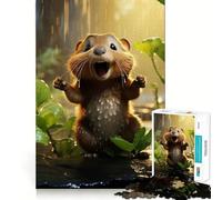 Puzzles Pixel Pals pour Adultes, 1000 pièces, améliorent la mémoire, détendent l'esprit, Collection d'œuvres d'art aux Bords Nets (38x26cm)