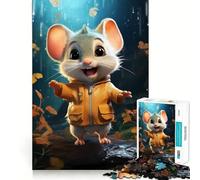 Puzzles Pixel Pet Portraits pour Adolescents, 1000 pièces, pour stimuler la mémoire et Passer Un Moment Serein, Cadeau d'anniversaire de qualité supérieure (38x26cm)