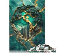 Puzzles Planète Céleste Sérénité 1000 Pièces Puzzles en Bois Puzzles 1000 Pièces Jouets Éducatifs 1000 Pièces (75 x 50 cm)