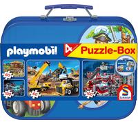 Puzzles Playmobil, Coffret De Puzzles 2x60, 2x100 Pcs