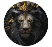 Puzzles pour 1000 pièces Bloodline of The Lion Kings Puzzles stimulants Idéal pour Les Amoureux, Cadeau Parfait pour Noël, Nouvel an, Saint-Valentin 67,5 x 67,5 cm