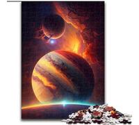 Puzzles pour 1000 pièces Planète Géante Gazeuse Puzzles stimulants Taille 26x38cm Cadeau Parfait pour la fête des mères, Les Anniversaires, Noël