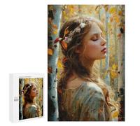 Puzzles pour Adolescentes 1000 PCS Autumnal Forest Fantasy Puzzles pour Adolescentes : Améliorez Votre Mémoire pour Un Anniversaire Ou Noël. Jeu Au Design Magnifique. 1000 PCS