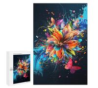 Puzzles pour Adolescentes 1000 PCS Colorful Abstract Flower Art-4 Puzzles pour Adolescentes : Améliorez Votre Mémoire pour Un Anniversaire Ou Noël. Jeu Au Design Magnifique. 1000 PCS