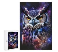 Puzzles pour Adolescentes 1000 PCS Cosmic Owl Art Print-15 Puzzles pour Adolescentes : Améliorez Votre Mémoire pour Un Anniversaire Ou Noël. Jeu Au Design Magnifique. 1000 PCS