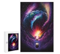 Puzzles pour Adolescentes 1000 PCS Galactic Hot Air Balloon Adventure -2 Puzzles pour Adolescentes : Améliorez Votre Mémoire pour Un Anniversaire Ou Noël. Jeu Au Design Magnifique. 1000 PCS