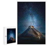 Puzzles pour Adolescentes 1000 PCS Mayan Pyramid Under Stars -1 Puzzles pour Adolescentes : Améliorez Votre Mémoire pour Un Anniversaire Ou Noël. Jeu Au Design Magnifique. 1000 PCS