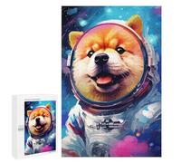 Puzzles pour Adolescentes 1000 PCS Space Pup Adventure -17 Puzzles pour Adolescentes : Améliorez Votre Mémoire pour Un Anniversaire Ou Noël. Jeu Au Design Magnifique. 1000 PCS