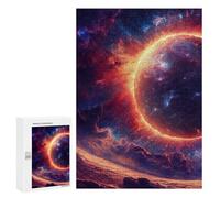 Puzzles pour Adolescentes 300 PCS Cosmic Nebula Galaxy-3 Puzzles pour Adolescentes : Améliorez Votre Mémoire pour Un Anniversaire Ou Noël. Jeu Au Design Magnifique. 300 PCS