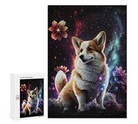 Puzzles pour Adolescentes 300 PCS Magical Corgi in Space Puzzles pour Adolescentes : Améliorez Votre Mémoire pour Un Anniversaire Ou Noël. Jeu Au Design Magnifique. 300 PCS