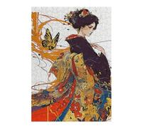Puzzles pour Adolescentes 38x26cm/1000pcs Beautiful Geisha Puzzles pour Adolescentes, Jouets, Décoration Murale, Cadeaux pour Femmes, Cadeaux De Noël Et d'anniversaire 38x26cm/1000pcs