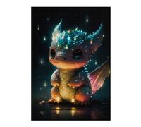 Puzzles pour Adolescentes 38x26cm/1000pcs Magical Baby Dragon Puzzles pour Adolescentes, Jouets, Décoration Murale, Cadeaux pour Femmes, Cadeaux De Noël Et d'anniversaire 38x26cm/1000pcs
