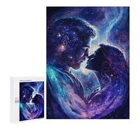 Puzzles pour Adolescentes 500 PCS Cosmic Love Romance Puzzles pour Adolescentes : Améliorez Votre Mémoire pour Un Anniversaire Ou Noël. Jeu Au Design Magnifique. 500 PCS