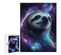 Puzzles pour Adolescentes 500 PCS Cosmic Sloth Portrait Print-2 Puzzles pour Adolescentes : Améliorez Votre Mémoire pour Un Anniversaire Ou Noël. Jeu Au Design Magnifique. 500 PCS