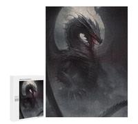 Puzzles pour Adolescentes 500 PCS Dark Fantasy Dragon Artwork -3 Puzzles pour Adolescentes : Améliorez Votre Mémoire pour Un Anniversaire Ou Noël. Jeu Au Design Magnifique. 500 PCS
