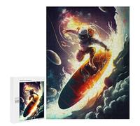 Puzzles pour Adolescentes 500 PCS Space Surfing Adventure Puzzles pour Adolescentes : Améliorez Votre Mémoire pour Un Anniversaire Ou Noël. Jeu Au Design Magnifique. 500 PCS