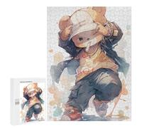 Puzzles pour Adolescentes 500 PCS Street Style Cap Drawing Puzzles pour Adolescentes : Améliorez Votre Mémoire pour Un Anniversaire Ou Noël. Jeu Au Design Magnifique. 500 PCS