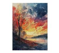 Puzzles pour Adolescentes 52x38cm/1000pcs Autumn Vista Puzzles pour Adolescentes, Jouets, Décoration Murale, Cadeaux pour Femmes, Cadeaux De Noël Et d'anniversaire 52x38cm/1000pcs