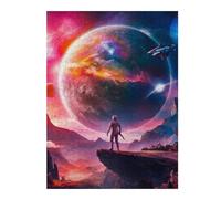 Puzzles pour Adolescentes 52x38cm/1000pcs Interstellar Explorer Puzzles pour Adolescentes, Jouets, Décoration Murale, Cadeaux pour Femmes, Cadeaux De Noël Et d'anniversaire 52x38cm/1000pcs