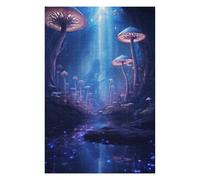 Puzzles pour Adolescentes 75x50cm/1000pcs Forest of Magic Mushrooms Puzzles pour Adolescentes, Jouets, Décoration Murale, Cadeaux pour Femmes, Cadeaux De Noël Et d'anniversaire 75x50cm/1000pcs