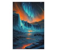 Puzzles pour Adolescentes 75x50cm/1000pcs Niagara Falls Orange Sky Puzzles pour Adolescentes, Jouets, Décoration Murale, Cadeaux pour Femmes, Cadeaux De Noël Et d'anniversaire 75x50cm/1000pcs