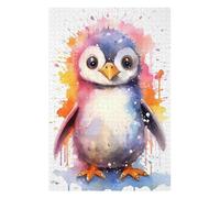 Puzzles pour Adolescentes 75x50cm/1000pcs Penguin Sweet Puzzles pour Adolescentes, Jouets, Décoration Murale, Cadeaux pour Femmes, Cadeaux De Noël Et d'anniversaire 75x50cm/1000pcs