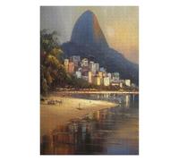 Puzzles pour Adolescentes 75x50cm/1000pcs Rio De Janeiro Art Puzzles pour Adolescentes, Jouets, Décoration Murale, Cadeaux pour Femmes, Cadeaux De Noël Et d'anniversaire 75x50cm/1000pcs