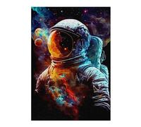 Puzzles pour Adolescentes Astronaut in Space Nebula Puzzles pour Adultes, Jouets À Faire Soi-même, Cadeaux pour Femmes, Idéal comme Cadeau 38x26cm/1000pcs