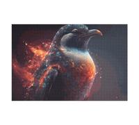Puzzles pour Adolescentes Colorful Bird in Flames Artwork -1 Puzzles pour Adolescentes - Jeux Relaxants - Décoration Parfaite - Cadeaux Anti-Stress 75x50cm/1000pcs