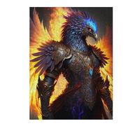 Puzzles pour Adolescentes Phoenix in Armor Puzzles pour Adultes, Jouets À Faire Soi-même, Cadeaux pour Femmes, Idéal comme Cadeau 52x38cm/1000pcs