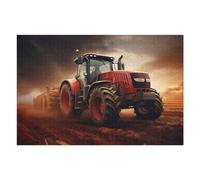 Puzzles pour Adolescentes Powerful Farm Tractor in Action -14 Puzzles pour Adolescentes - Jeux Relaxants - Décoration Parfaite - Cadeaux Anti-Stress 75x50cm/1000pcs