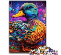 Puzzles pour Adolescents 1 000 Canards colorés, Un Jeu Stimulant idéal comme Cadeau pour Toute la Famille (26x38cm)