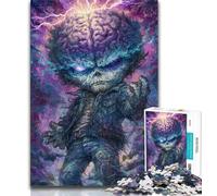 Puzzles pour Adolescents 1 000 créatures fantastiques, Analyse et logique, avec pièces de Formes aléatoires entièrement emboîtables, pour Les Enfants de 14 Ans et Plus, 38x26cm