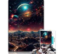 Puzzles pour Adolescents 1 000 Jeux de l’Univers coloré, Jouets éducatifs Anti-Stress, Cadeaux pour Amis et Famille (Taille 75x50cm)