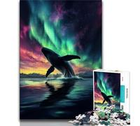 Puzzles pour Adolescents 1 000 Jeux de Puzzle Galaxy Whale, Jouets éducatifs Anti-Stress, Cadeaux pour Amis et Famille (Taille 75x50cm)