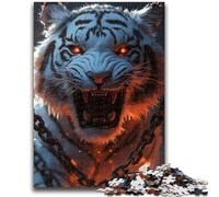 Puzzles pour Adolescents 1 000 Jeux de Puzzles Tiger Art pour Adolescents, Un Jeu Stimulant, idéal comme Cadeau pour Toute la Famille (75x50cm)