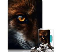 Puzzles pour Adolescents 1 000 Macro fascinantes Images d'œil de Renard, Jouets éducatifs Anti-Stress, Cadeaux pour Amis et Famille (Taille 75x50cm)