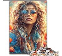 Puzzles pour Adolescents : 1 000 Magnifiques Anges Noirs pour Les 14 Ans et Plus Difficile à réaliser, mais Amusant et Humoristique Superbes Cadeaux et Jouets (Taille 26x38cm)