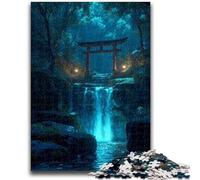 Puzzles pour Adolescents 1 000 mystérieux Torii Gate, Un Jeu Stimulant idéal comme Cadeau pour Toute la Famille (75x50cm)