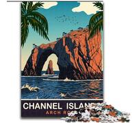 Puzzles pour Adolescents, 1 000 pièces, Arch Rock on The Water, Jeu éducatif Familial, décoration Murale, Cadeaux d'anniversaire et de Noël Uniques, 38x26cm