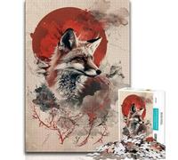 Puzzles pour Adolescents, 1 000 pièces, Fantasy Fox, Jouet éducatif et décompressant, idées Cadeaux pour Les Enfants de 14 Ans et Plus, 38x26cm