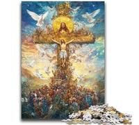 Puzzles pour Adolescents, 1 000 pièces, Jésus Art Toys, Jeux éducatifs, Anti-Stress, Collection d'artistes, Beaux-Arts, 50x75cm