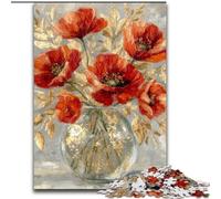 Puzzles pour Adolescents, 1 000 pièces, Motif Floral, pour entraîner Votre Cerveau et Vos Mains Cadeaux d'anniversaire et Cadeaux Uniques pour Les 14 Ans et Plus, 50x75cm