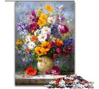 Puzzles pour Adolescents, 1 000 pièces, Motif Floral, pour entraîner Votre Cerveau et Vos Mains Cadeaux d'anniversaire et Cadeaux Uniques pour Les 14 Ans et Plus, 50x75cm