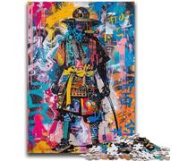 Puzzles pour Adolescents, 1 000 pièces, Peinture à l'huile, Ninja samouraï, Jouets éducatifs, Anti-Stress, Collection d'artistes, Beaux-Arts, 50x75cm