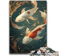 Puzzles pour Adolescents 1 000 Puzzles Koi mystérieux, Difficiles à compléter, mais Amusants et Humoristiques Cadeau d'anniversaire, Cadeaux, décoration Murale 38x26cm
