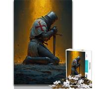 Puzzles pour Adolescents 1 000 Tableaux de Chevaliers médiévaux, Jouets éducatifs et éducatifs, Jeux de Famille, Cadeaux pour Amis et Famille (Taille 75x50cm)