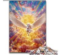 Puzzles pour Adolescents 1000 Anges Licornes, entraînez Votre Cerveau et Vos Mains Cadeaux d'anniversaire et Cadeaux Uniques pour Les 14 Ans et Plus (Taille 26x38cm)