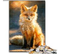 Puzzles pour Adolescents 1000 Animaux Renards, Un Cadeau éducatif idéal pour Toute la Famille (Taille 50x75cm)
