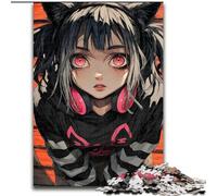 Puzzles pour Adolescents 1000 Anime Catwoman, Jeu intellectuel pour développer l'amour Entre Couples à partir de 14 Ans (Taille 50x75cm)